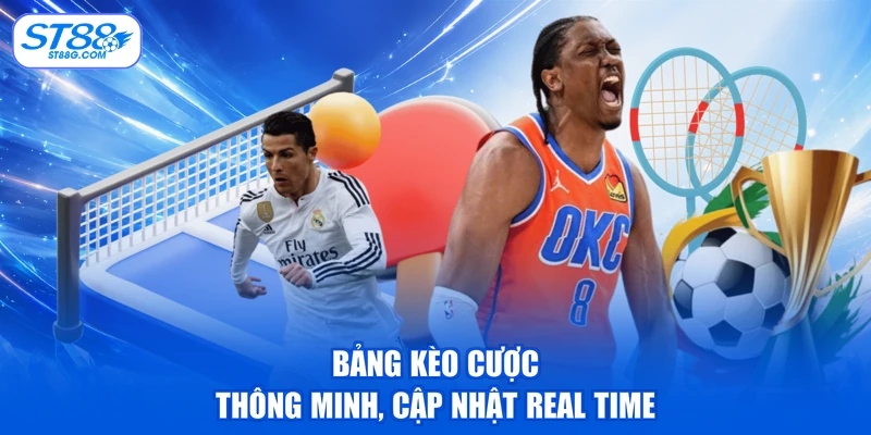 Bảng kèo cược thông minh, cập nhật real time